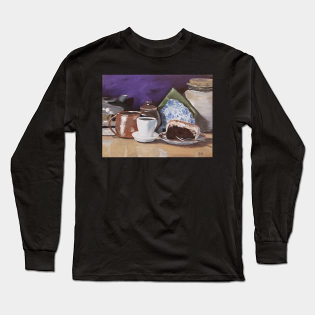 'Birthday Cake' Long Sleeve T-Shirt by Jaana Day